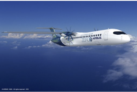 Самолет на водороде. Фото: airbus.com
