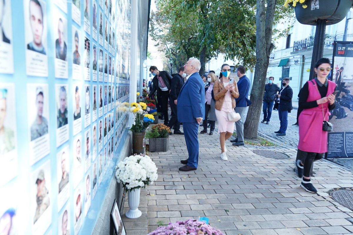  Алексей Кучеренко произнес речь ко Дню защитника Украины