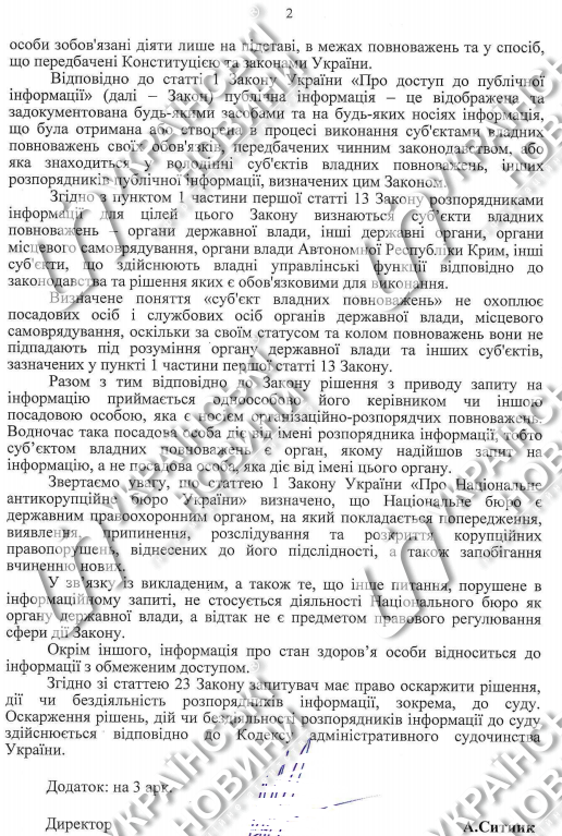 Зарплата Сытника за сентябрь