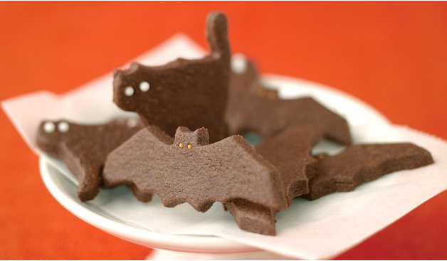 Шоколадное печенье на Хэллоуина. Фото: marthastewart.com

