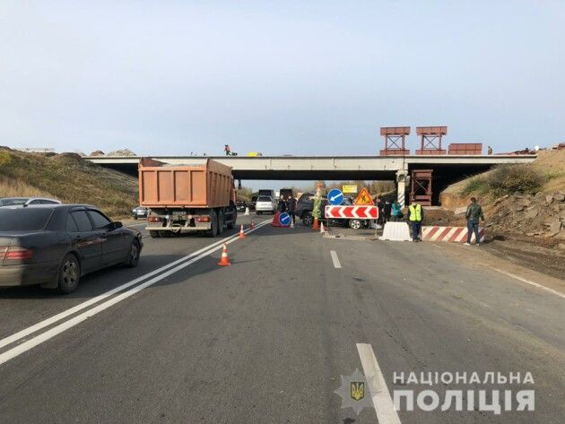 ДТП под Харьковом. Фото: пресс-служба Полиции