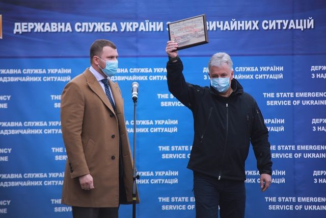Владислав Криклий и Николай Чечеткин. Фото: dsns.gov.ua