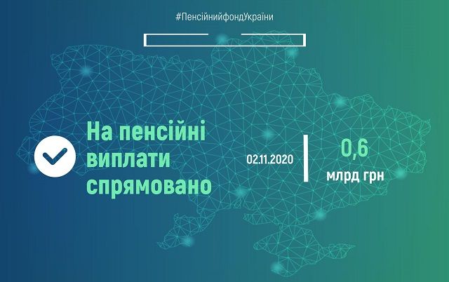 Финансирование пенсионных выплат на 2 ноября. Фото: пресс-служба ПФУ