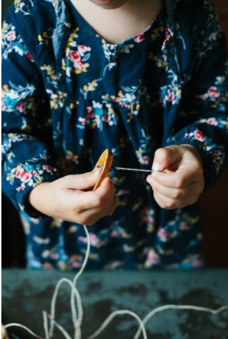 Апельсиновая гирлянда. Фото: ispydiy.com