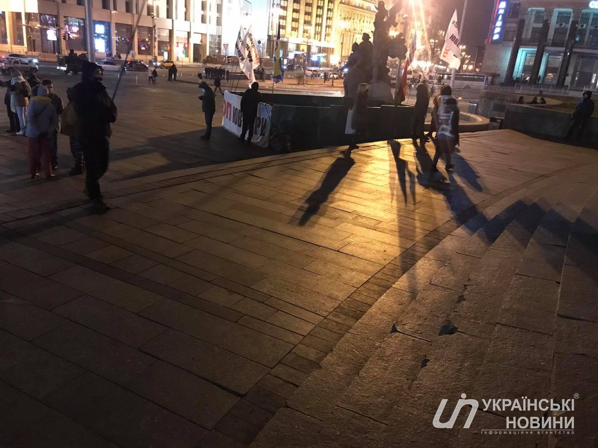 Мітингувальники кажуть, що збираються домагатися свого