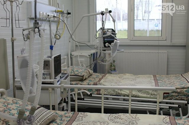 Отделение интенсивной терапии в новом медцентре. Фото: 0512.com.ua