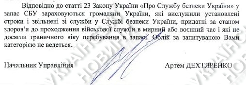 Ответ на запрос