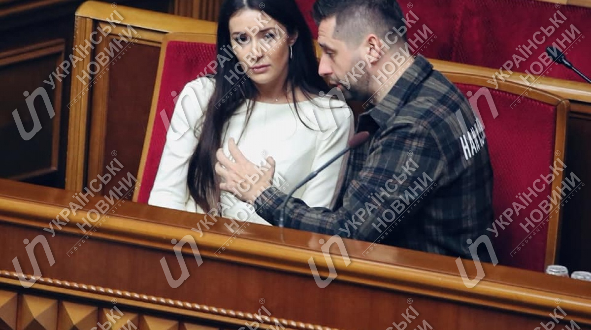 Ольга Савченко та Давид Арахамія