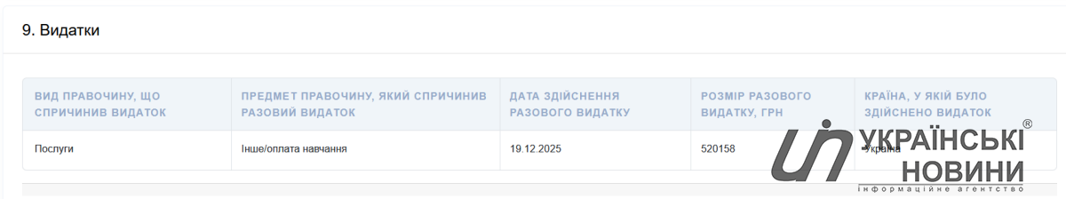 Декларація М. Саврасова. Скриншот: УН