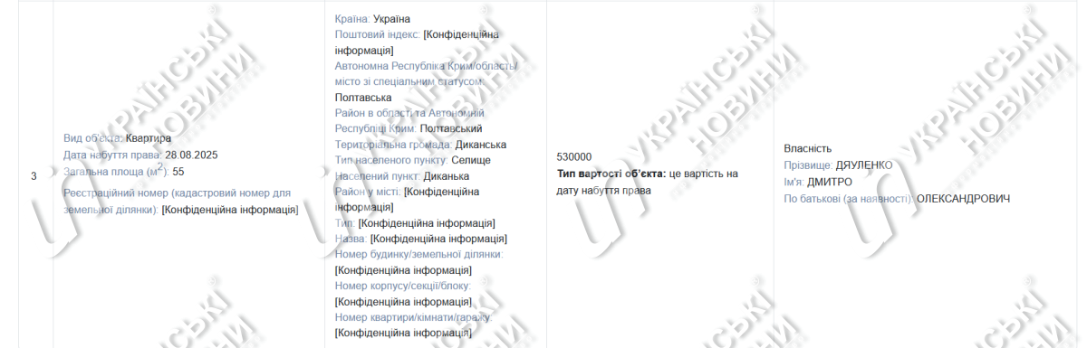 Декларація Д. Дяуленка. Фото: Українські Новини