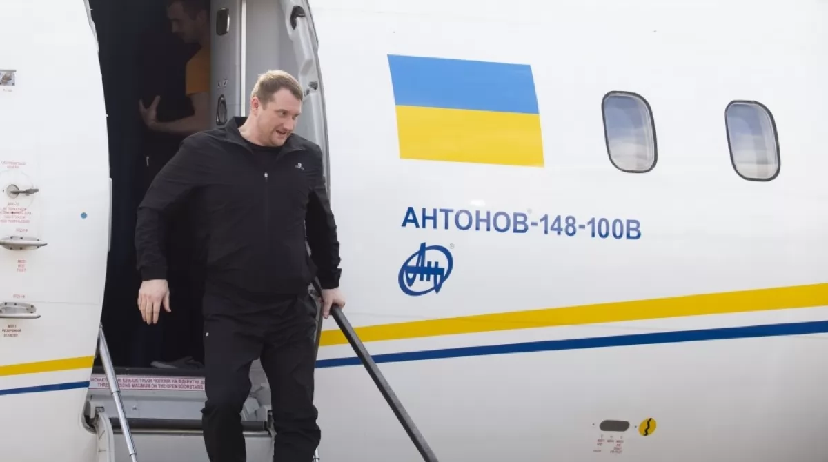 Возвращение освобожденных украинцев. Фото: ОПУ