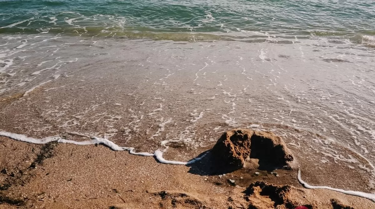 Море в феврале Фото: 