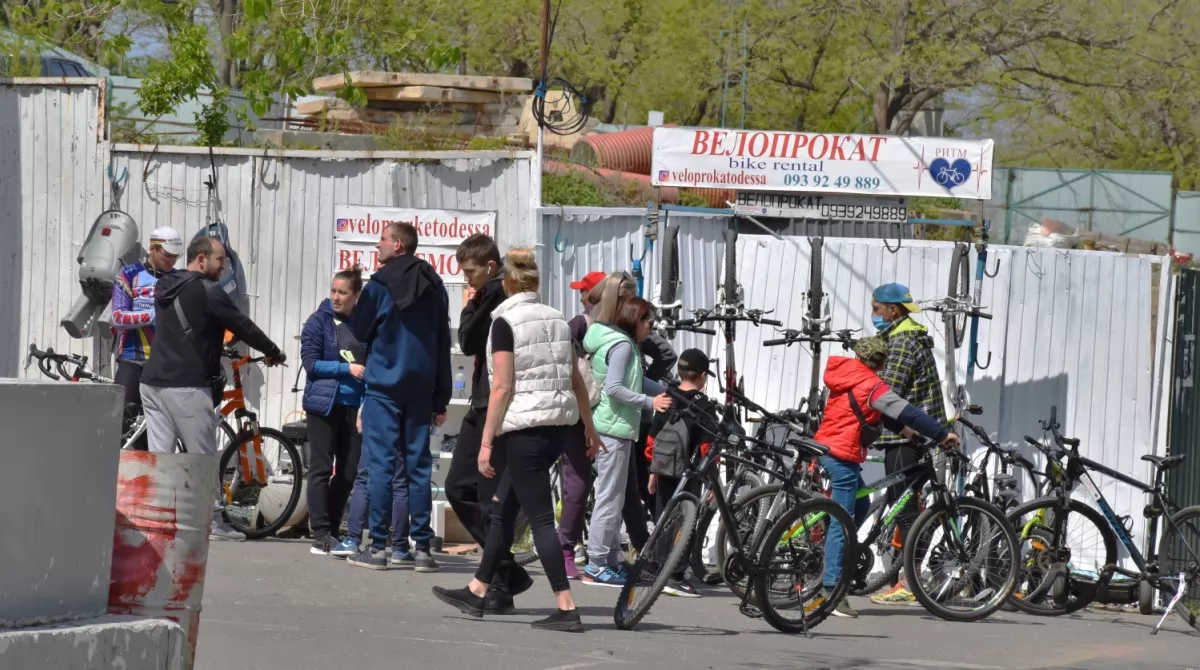 Велопрокат в Одессе Фото: 