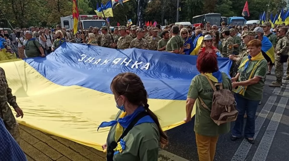 В Киеве прошел Марш на День независимости Украины. Фото: Цензор.нет В Киеве прошел Марш на День независимости Украины. Фото: Цензор.нет