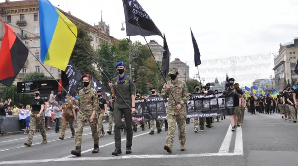 Марш на День независимости Украины прошел в Киеве. Фото: Цензор.нет Марш на День независимости Украины прошел в Киеве. Фото: Цензор.нет