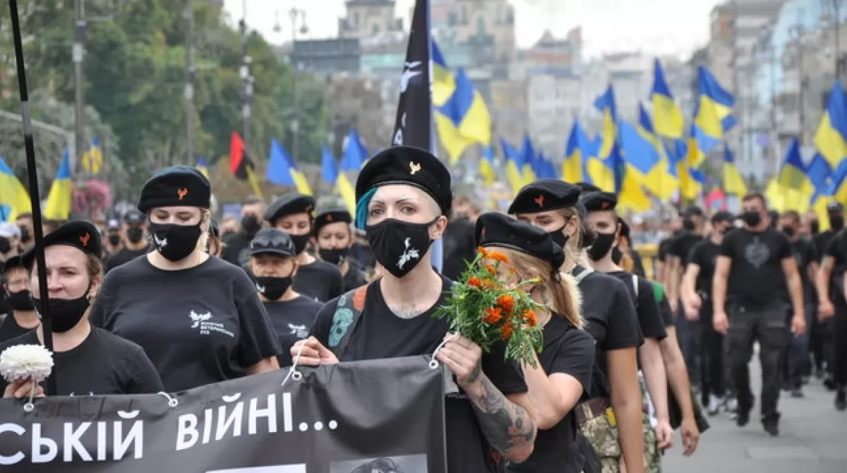 В центре Киева прошел Марш защитников Украины. Фото: Цензор.нет В центре Киева прошел Марш защитников Украины. Фото: Цензор.нет