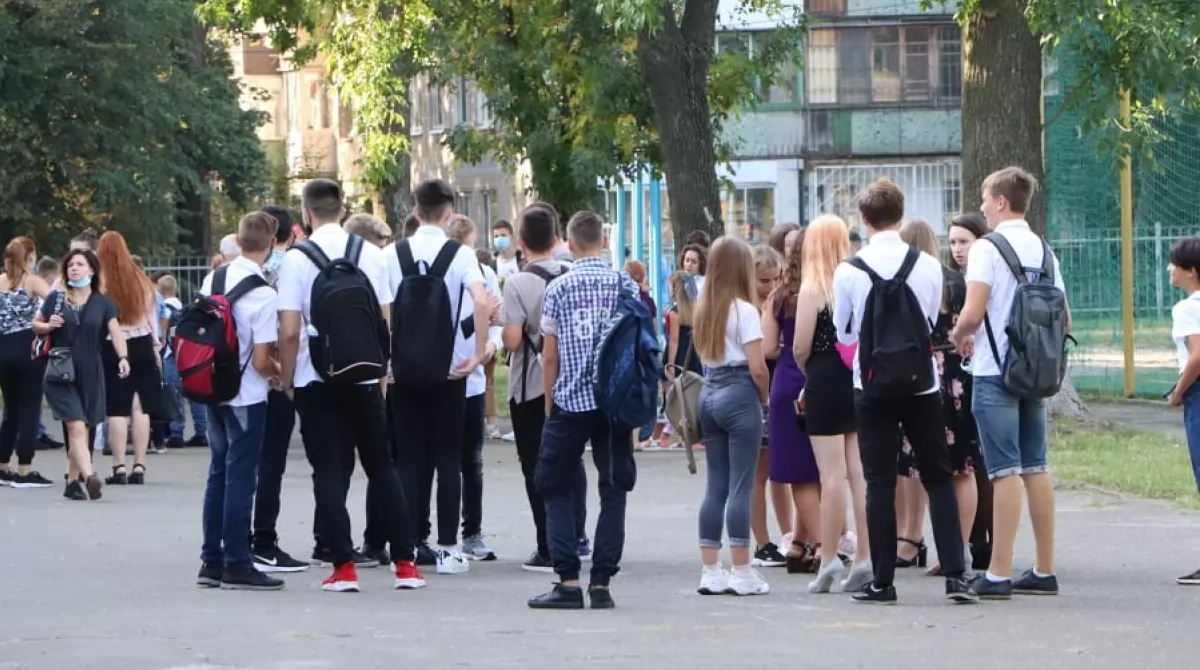 Учебный год в условиях пандемии COVID-19. Фото: Валерия Назаренко Учебный год в условиях пандемии COVID-19. Фото: Валерия Назаренко