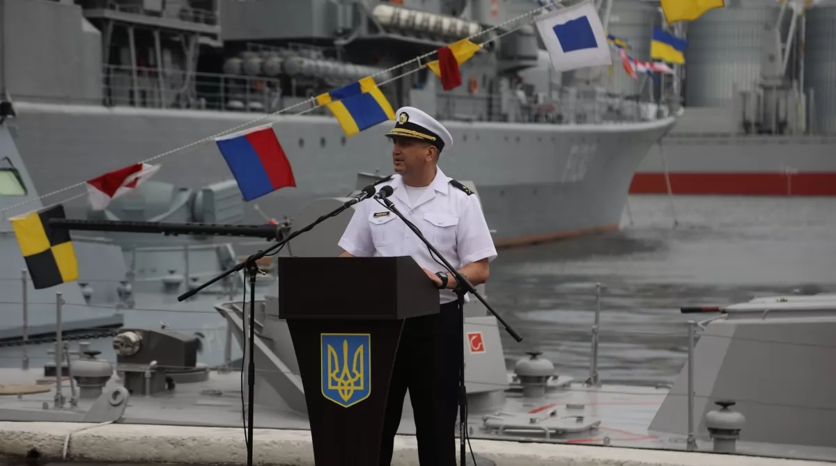 Катер Костополь. Фото: ВМС ВС Украины