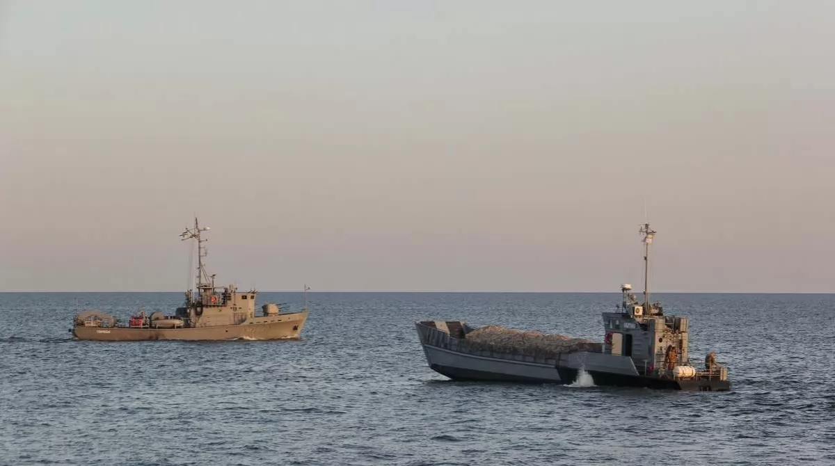 Украинские корабли. В Черном море начались учения 