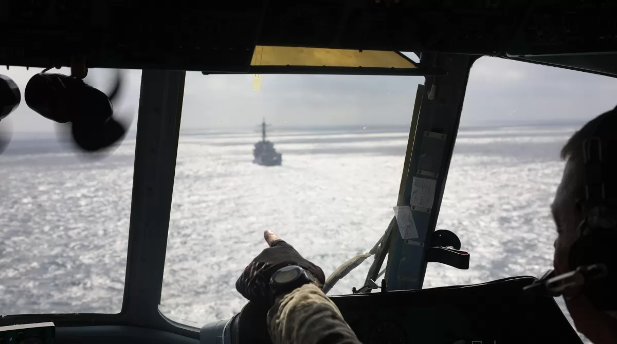 В рубке украинского корабля. Фото: facebook.com/navy.mil.gov.uа