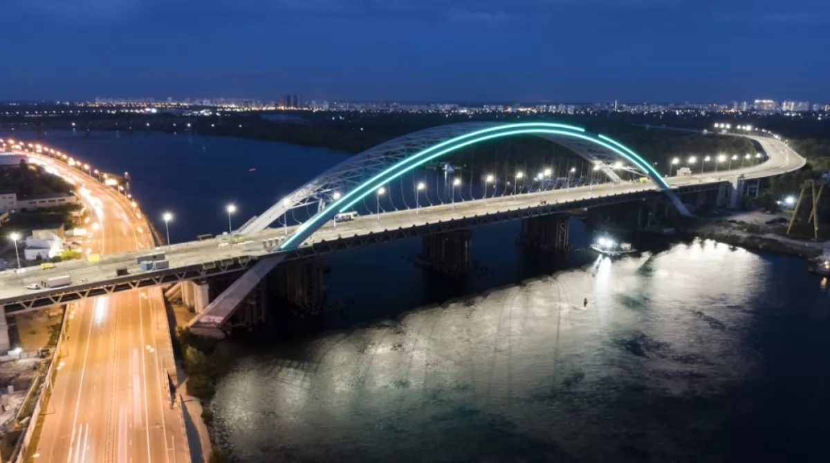 Воскресенско-Подольский мост в Киеве. Фото: kiev.klichko.org