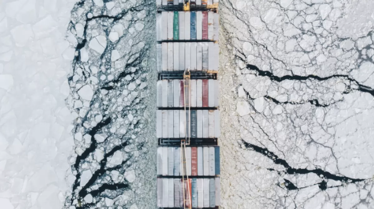 Фарватер Финского залива. Фото: Aerial Photography Awards 2020 / Alexander Sukharev