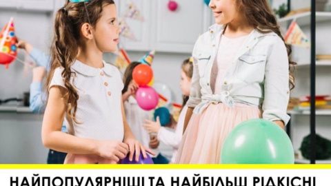 Самые популярные и редкие имена детей 2020 года в Киеве. Фото: kyivobljust.gov.ua
