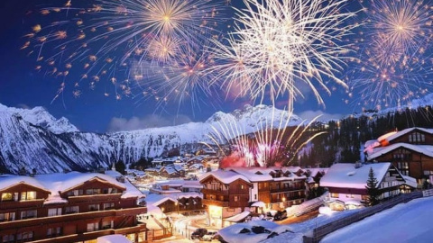 Новый год в Карпатах. Фото: mtourism.com.ua