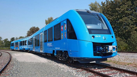 Український потяг. Фото: alstom