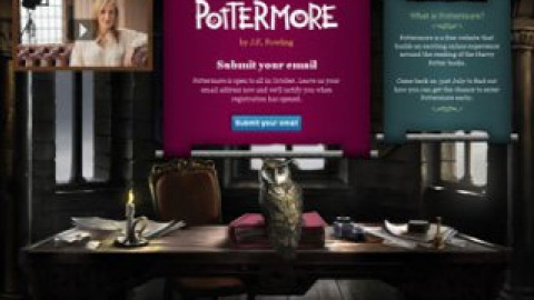 Сайт Pottermore було запущено 15 червня.
