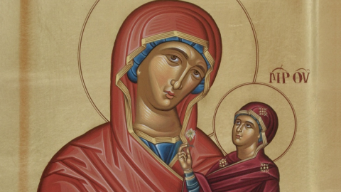 Святая Анна и ее дочь Мария. Фото: Азбука Веры