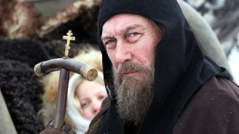 Олег Янковський в образі митрополита Філіпа у фільмі "Цар".