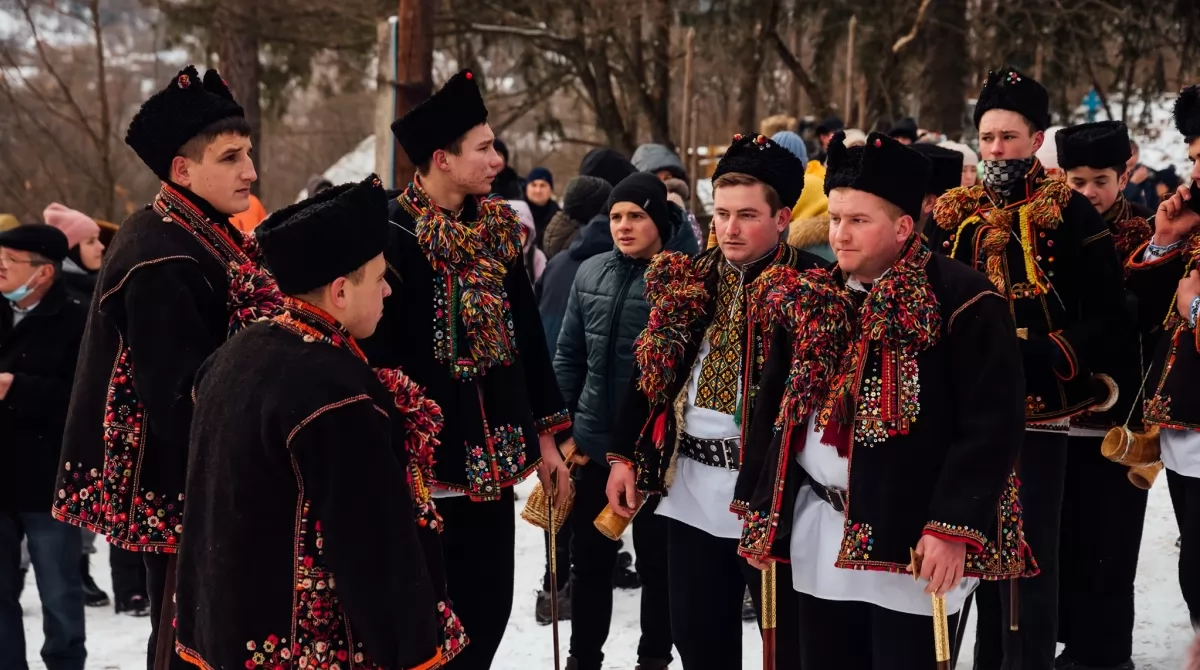 Праздник в Криворивне. Фото: Facebook Василий Дьячук. Праздник в Криворивне. Фото: Facebook Василий Дьячук.