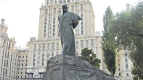 Памятник Т.Г. Шевченко в Москве.