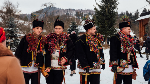 Праздник в Криворивне. Фото: Facebook Василий Дьячук.