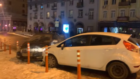 Аварія. Скриншот видео