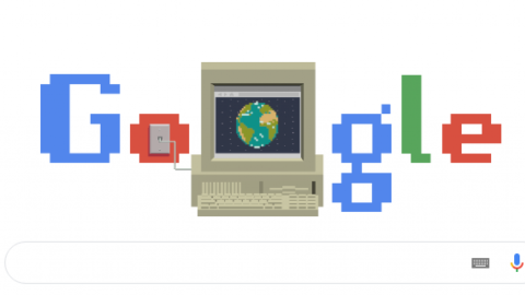 Новий дудл Google, присвячений 30-річчю Всесвітньої павутини. Фото: Google.com