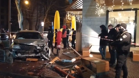 ДТП в Одесі. Скриншот відео