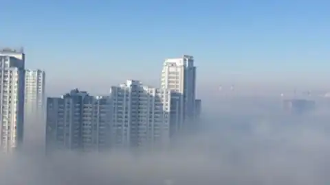 Загрязнение воздуха. Фото: ГосЧС