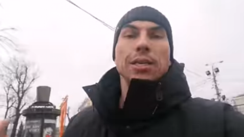 Андрій Рачок. Скріншот відео