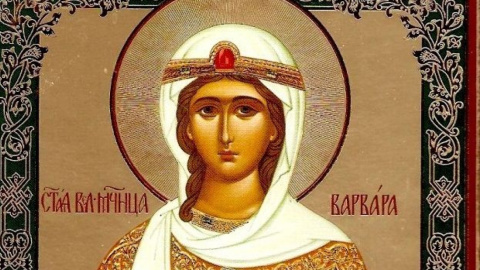 Святая Варвара.Фото: calgary-orthodox.ca