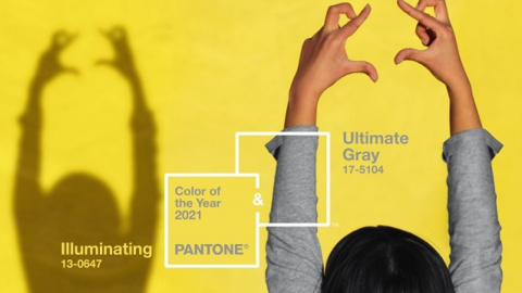 Цвета 2021 года. Фото: pantone.com