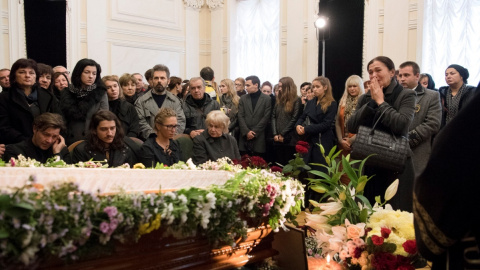 В столичном театре попрощались с артисткой Оксаной Батько-Нищук