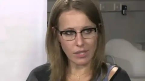 Ксения Собчак ответила Никите Михалкову и вызвала "на дуэль" в прямом эфире