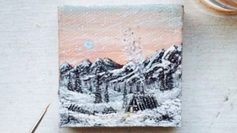Миниатюрные пейзажи поразили общественность. instagram.com/miniaturemountains