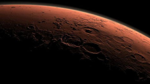 На Марсе нашли воду. Фото: NASA