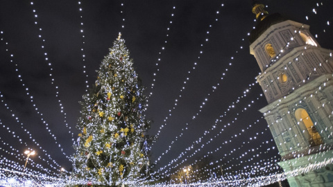 Новогодняя елка. Фото: Українське фото
