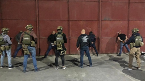 Задержание израильтян. Фото: dpsu.gov.ua
