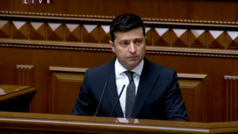 Володимир Зеленський. Скріншот відео

