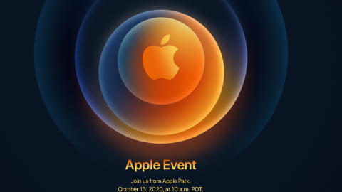 Презентация iPhone 12. Скриншот сайта Apple